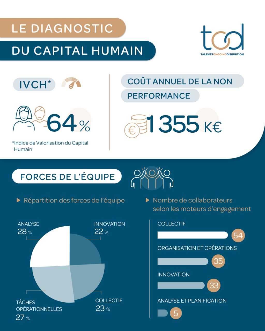 Infographie ingénierie du capital humain